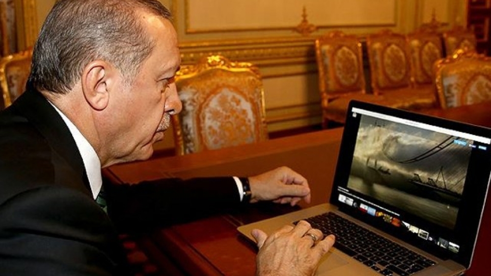 Erdoğan o fotoğrafları seçti...