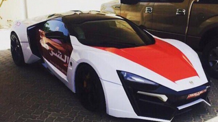 Arap Polisi Dünyanın En Nadir "Supercar" Arabasını Aldı