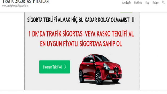 En Ucuz Zorunlu Trafik Sigortası Fiyatları İçin trafiksigortasifiyatlari.org !