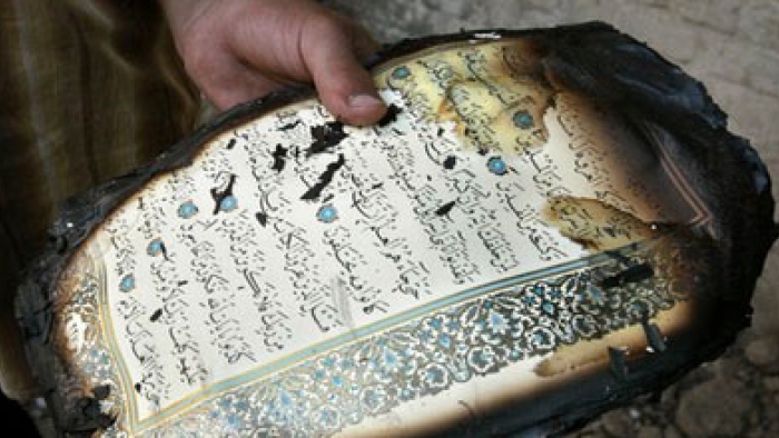 Ev yandı, Kur'an'a Bir Şey Olmadı