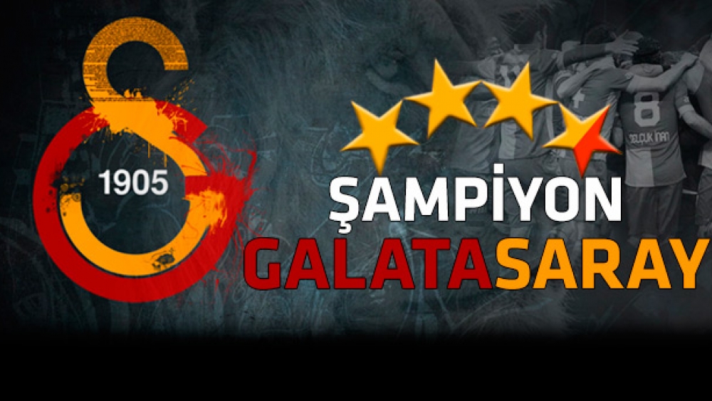 "Galatasaray" Türkiye Şampiyonu Oldu