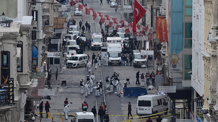 Taksim'de patlama: 5 ölü, 36 yaralı