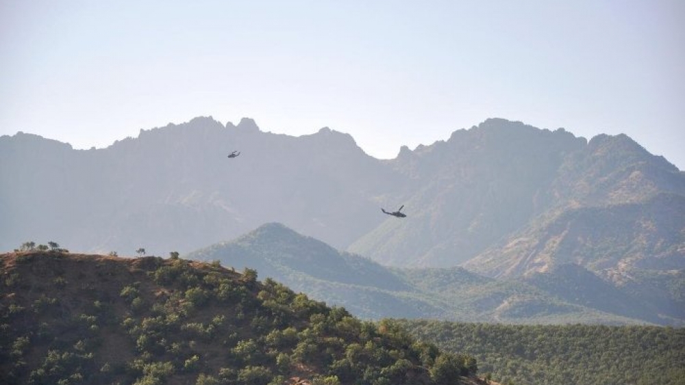 Tunceli'de özel harekatlı, helikopterli operasyon