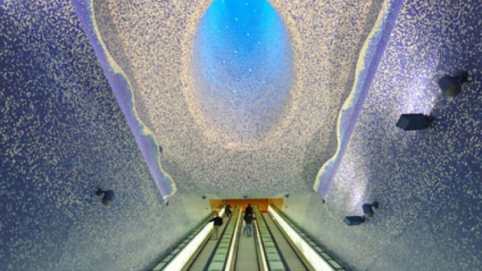 Bu Kadar Güzel Metro İstasyonu Gördünüz Mü?