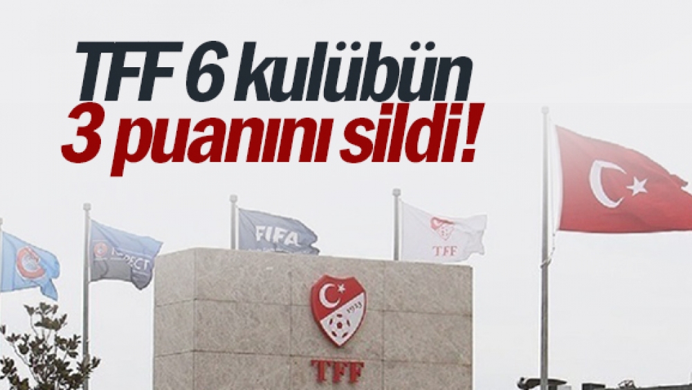FIFA, Mersin İdmanyurdu'nun 6 puanını sildi