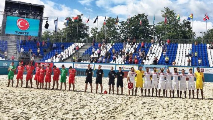 Plaj Futbolu Milli Takımı, İsviçre'ye 8-2 yenildi