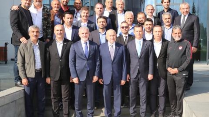 TBMM Parlamenterler Spor Kulübü'nden Nihat Özdemir'e ziyaret