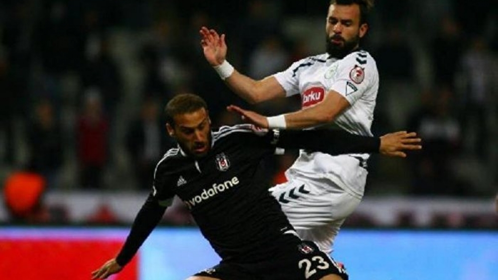 Konyaspor'a yenilen Beşiktaş kupada turu zora soktu