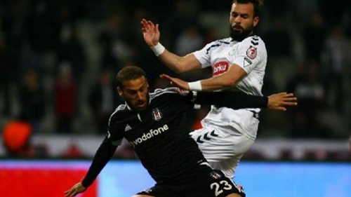 Konyaspor'a yenilen Beşiktaş kupada turu zora soktu