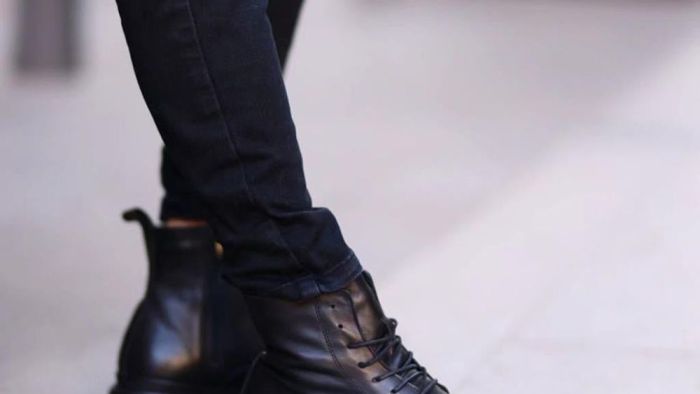 Deri Erkek Postal Botu