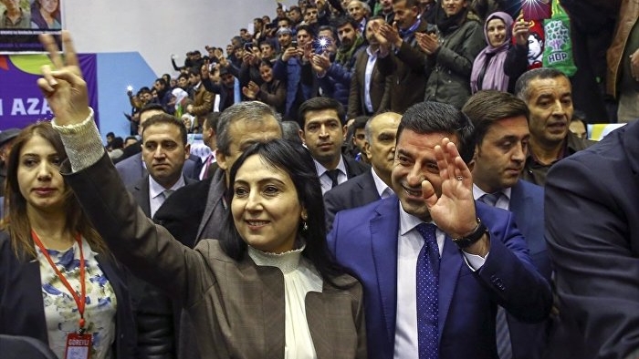 HDP'de Demirtaş ve Yüksekdağ yeniden eş başkan