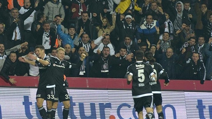 Beşiktaş kupada çeyrek finale yükseldi