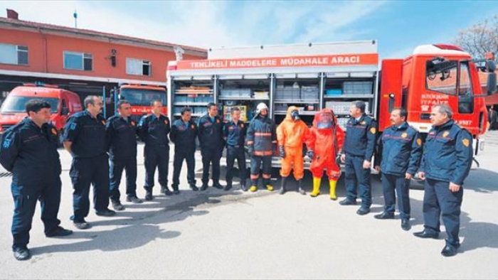 Ankara İtfaiyesi'nin Anti Terör Uzmanları