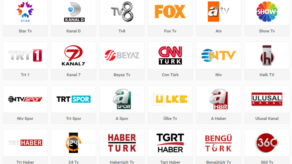 Canlı Tv - Halk Tv, Ntv, CNNTürk, Trt Haber 