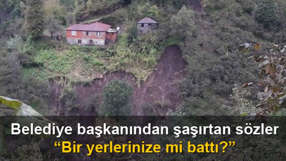 Belediye başkanından şaşırtan sözler "Bir yerinize mi battı?"