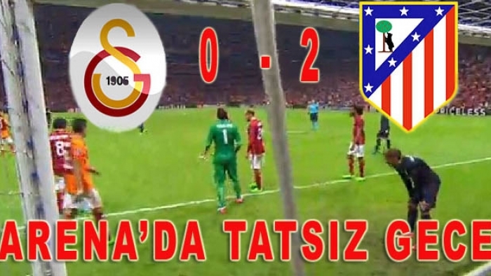 Galatasaray 0-2 Atletico Madrid 15.09.2015 (Maç Özeti)