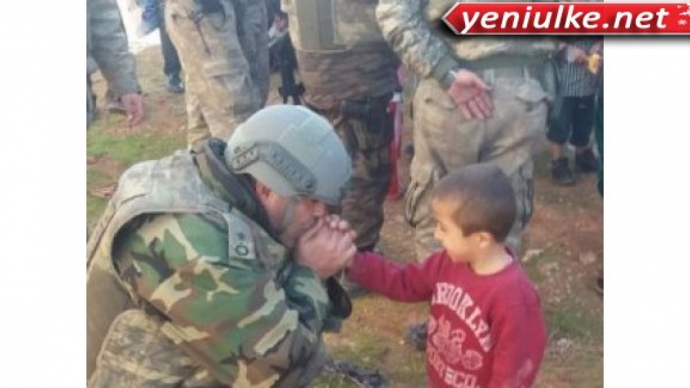 Türk Askerinin Şefkati Isıttı!