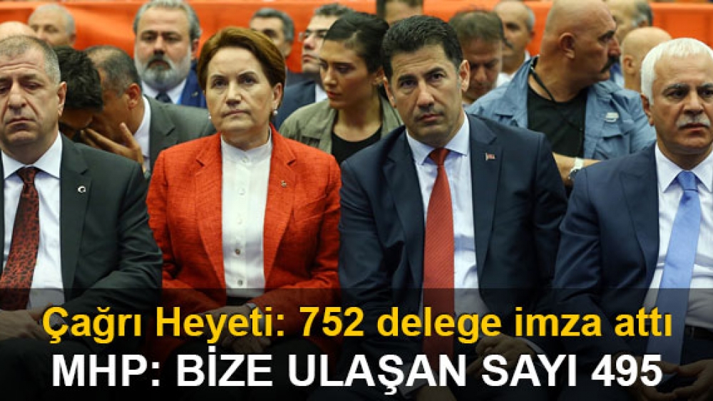 MHP'de kurultay günü! Çağrı Heyeti: 752 imza toplandı