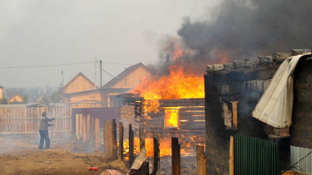 Hakasya'da Yangınlar Sonucu Ölenlerin Sayısı 23'e Ulaştı