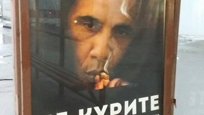 ‘Sigara içmek öldürür, tıpkı Obama gibi’