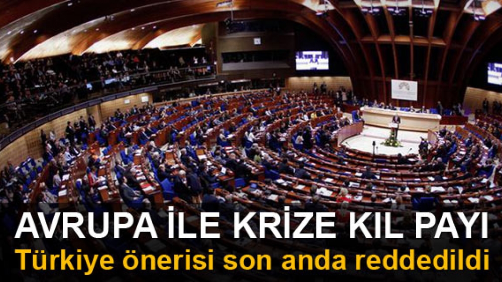 Avrupa ile krizin eşiğinden dönüldü