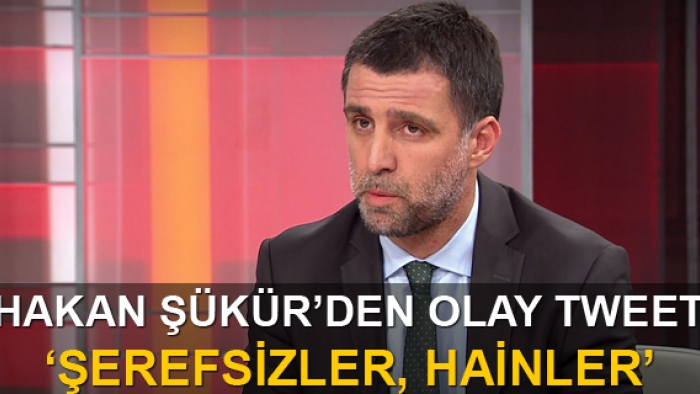 Hakan Şükür'den olay tweet